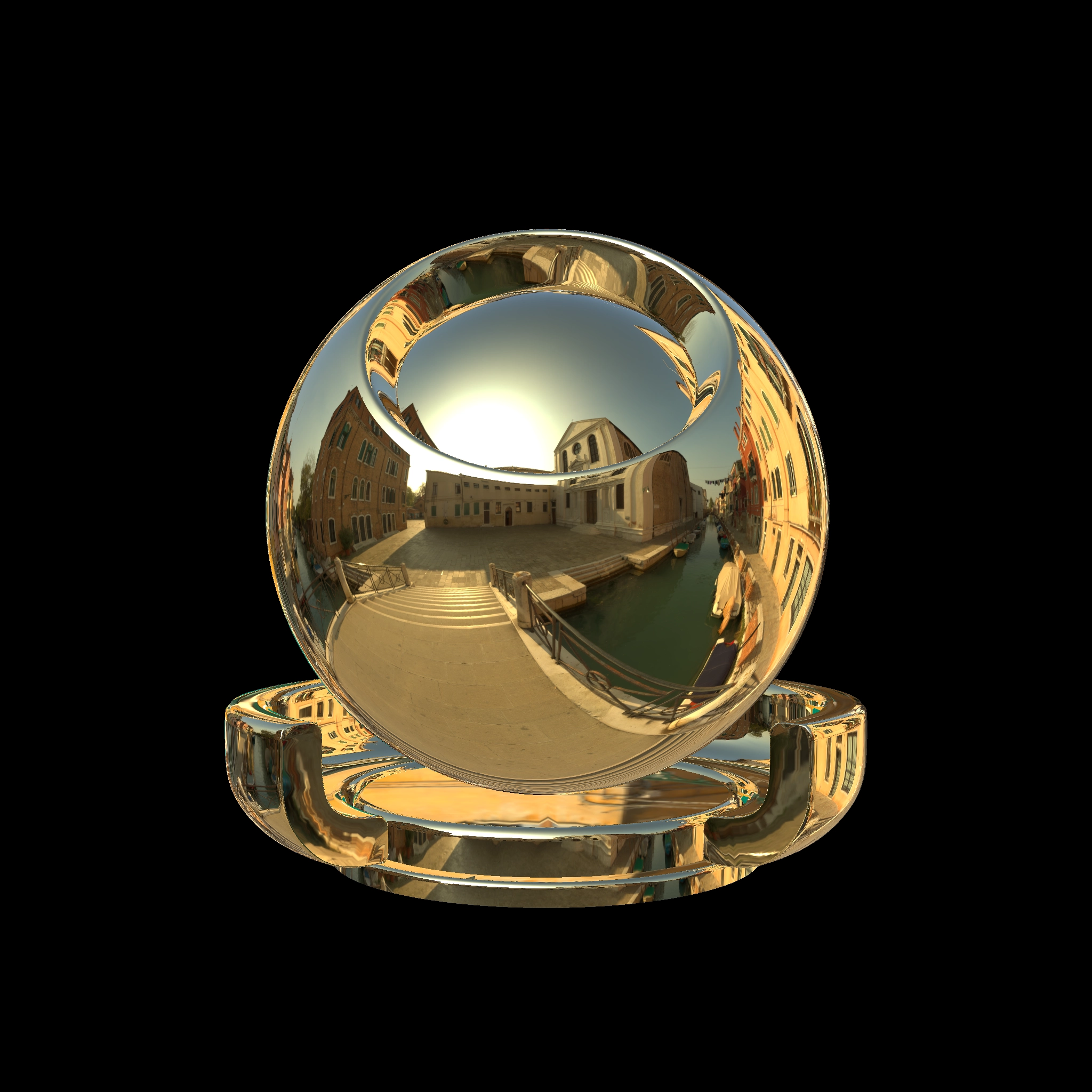 gold rendered by materialxview