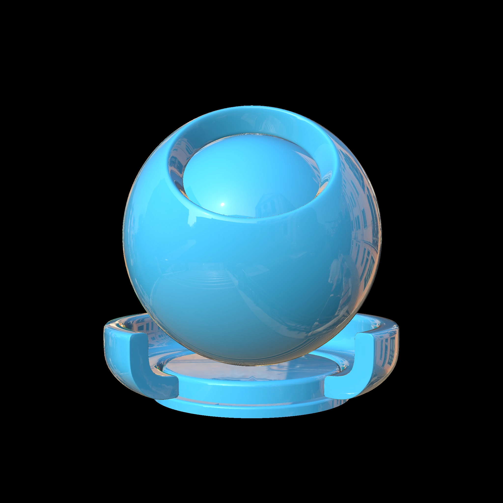 carpaint rendered by materialxview