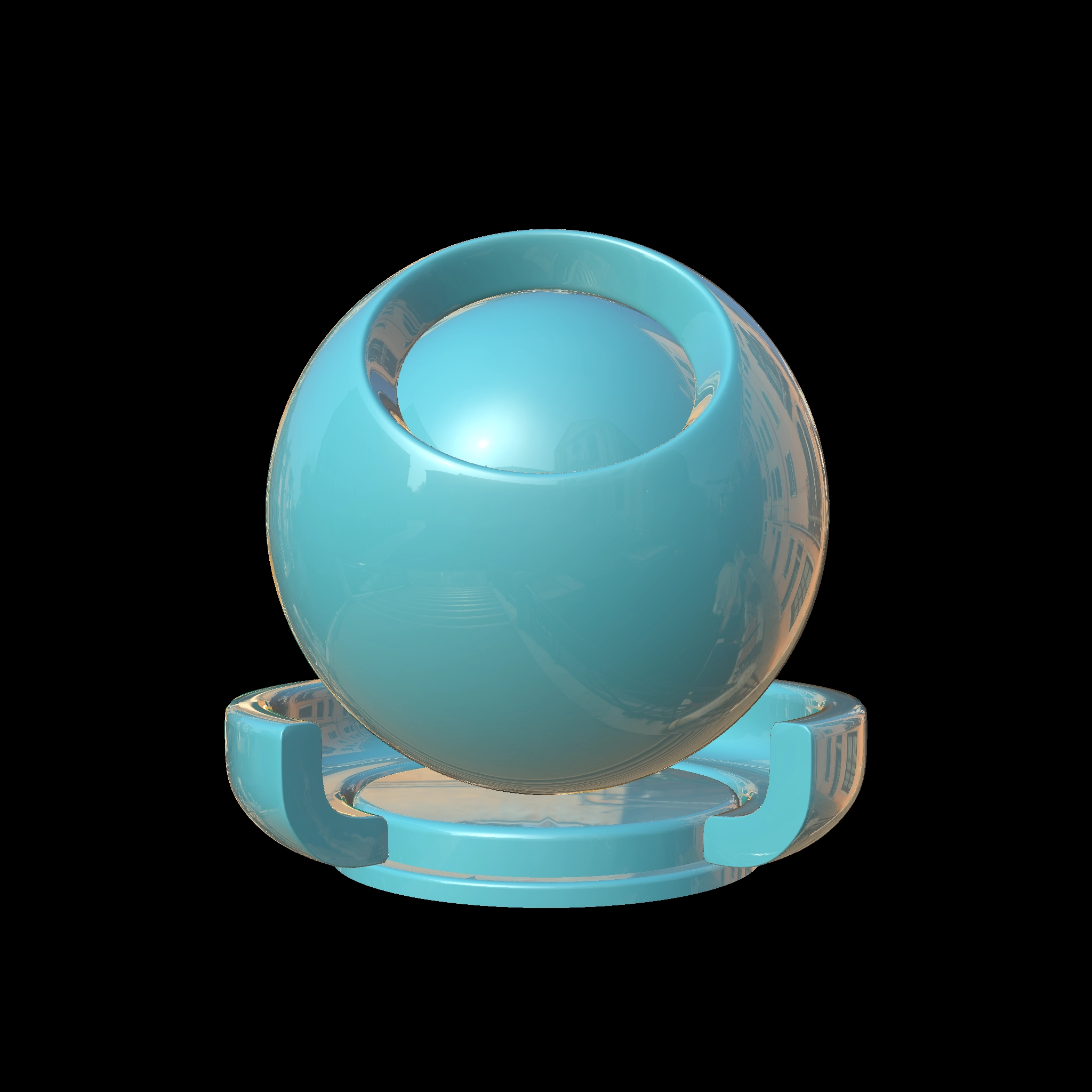 carpaint rendered by materialxview