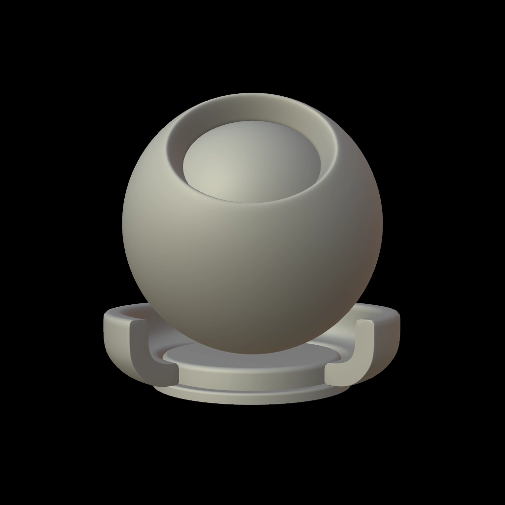 greysphere rendered by threejs
