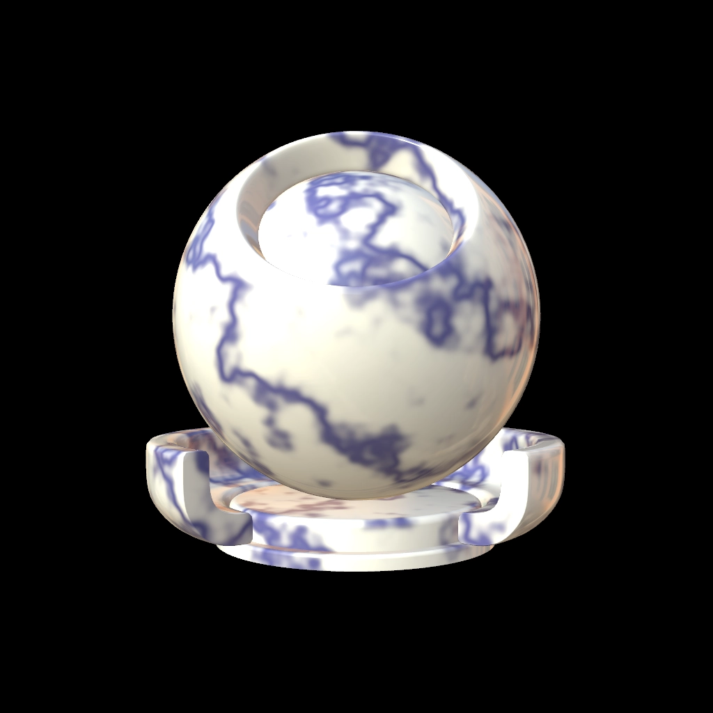 marble_solid rendered by threejs